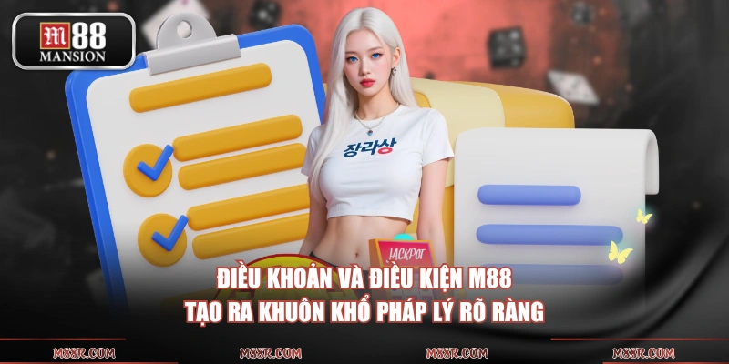Điều khoản và điều kiện M88 tạo ra khuôn khổ pháp lý rõ ràng
