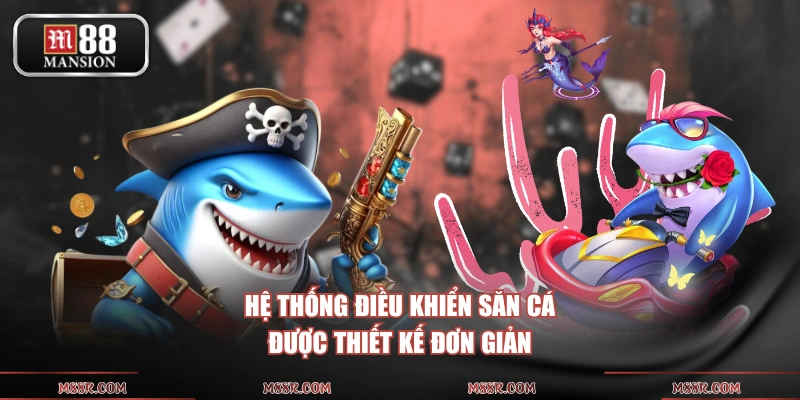 Hệ thống điều khiển săn cá được thiết kế đơn giản